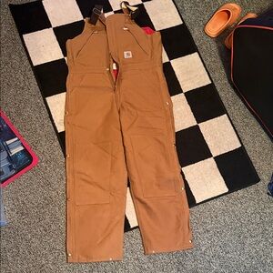Carhartt Tan Work Overalls